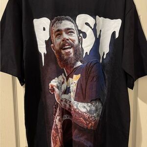 Post Malone tour bootleg shirt. Sz. XL NWOT